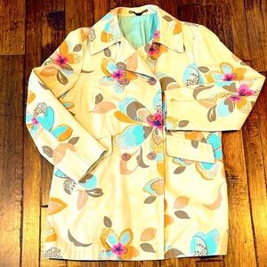 Fun floral Boden Jacket - size 20